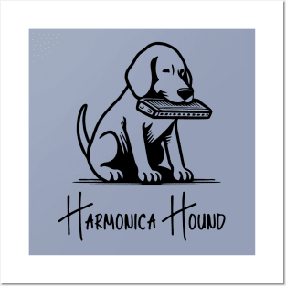 Harmonica Hound Posters and Art